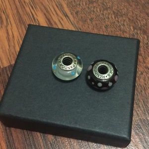Glass Bead Pandora Charms